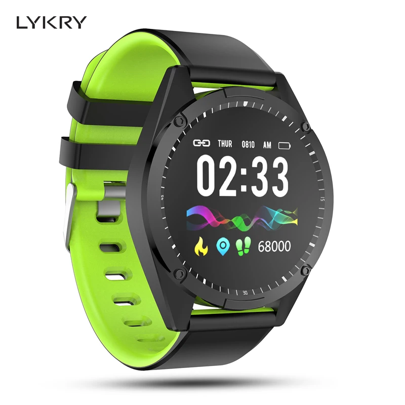 

LYKRY G50 Smart Watch Men Sport Bracelet Heart Rate Monitor Bluetooth Fitness Tracker Men Women Smartwatch Bracelet