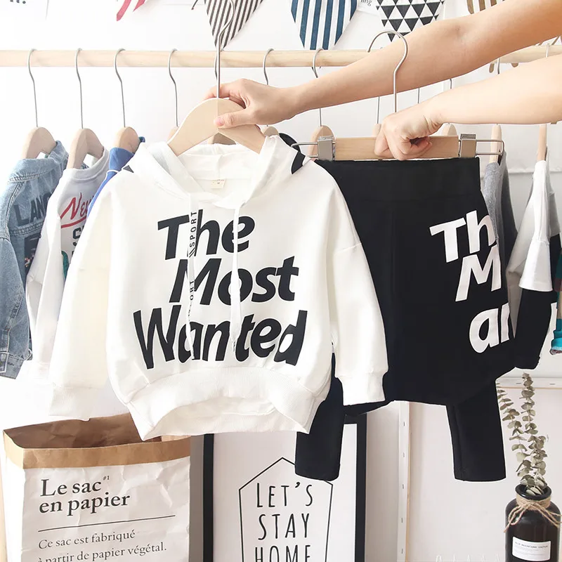 Mihkalev/детская одежда; комплект осенней одежды для мальчиков; толстовки с капюшоном+ штаны; детский спортивный костюм из 2 предметов; одежда для маленьких мальчиков