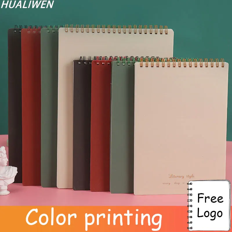 

Retro A5 B5 Notebook Line Grid Time Management Notebook Spiral Diary Weekly Planner School Office Supplies Notepad