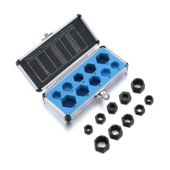 

11Pcs/set Damaged Nut Hex Bolts Lock Remover Tools Twist Socket Set Screw Extractor Tool Screws Extractor Hand Tools