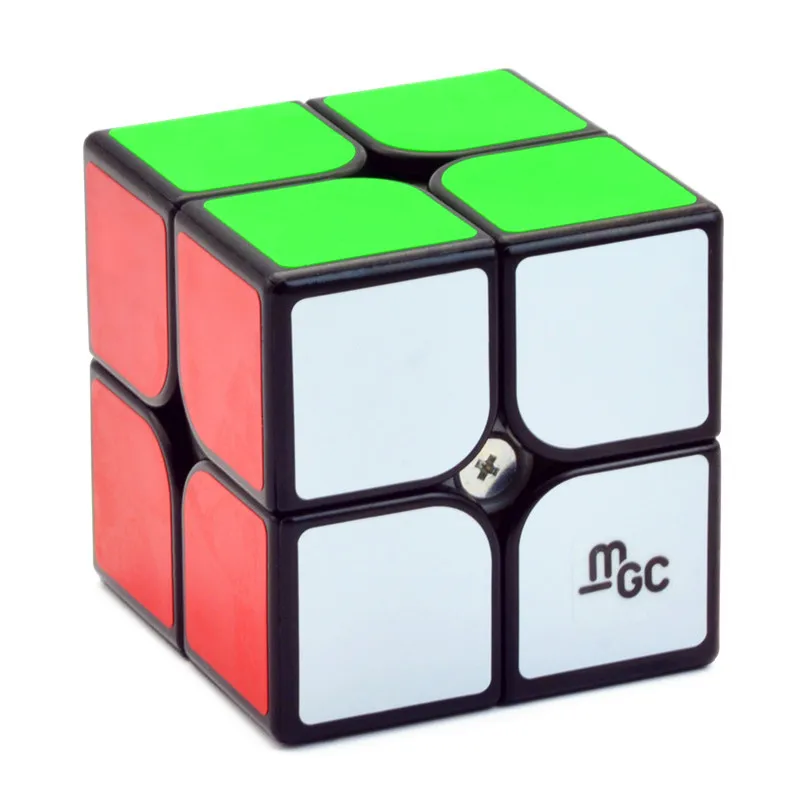 Yongjun YJ GuanLong MGC Магнитный Магнит 2x2x2 образовательная разведка волшебный куб ультра-Гладкий кубар-Рубик на скорость 2x2 детские игрушки