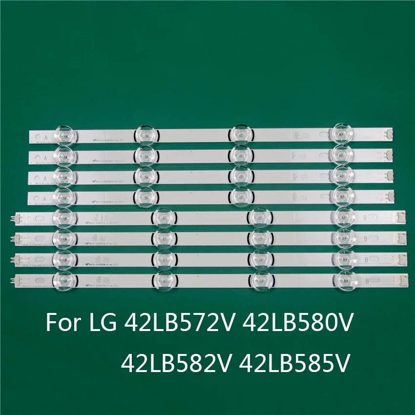 

LED TV Illumination Part Replacement For LG 42LB572V 42LB580V 42LB582V 42LB585V LED Bar Backlight Strip Line Ruler DRT3.0 42 A B