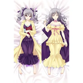 

Anime Dakimakura 2Way The Idolmaster Ranko Kanzaki 160x50cm Waifu Japanese Girl Sexy Body Hugging Pillow Case Cover OTAKU Gift