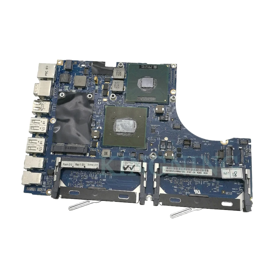 Материнская плата для ноутбука Apple Macbook 13 ''A1181 cpu 2,13 GHz P7450 820-2496-A 661-5242 MC240LL/A 2009 год