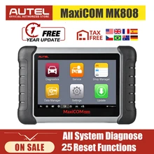 Autel MaxiCOM MK808 OBD2 Scanner All System Car Diagnostic Tool Automotive Tools Auto Code Reader Key Coding CRP 909X CRP909