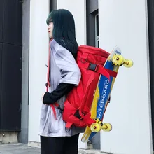 Tide pants backpack male large capacity multifunctional travel bag female sports fitness cylinder bag messenger bag schoolbag Tide pants backpack male large capacity multifunctional travel bag female sports fitness cylinder bag messenger bag schoolbag