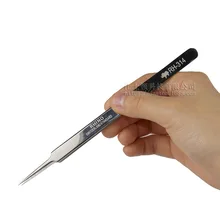 Япония носорог Пинцет удлинить Пинцет из нержавеющей стали зажим для волос точность Маникюр Птичье гнездо гребень для волос инструмент