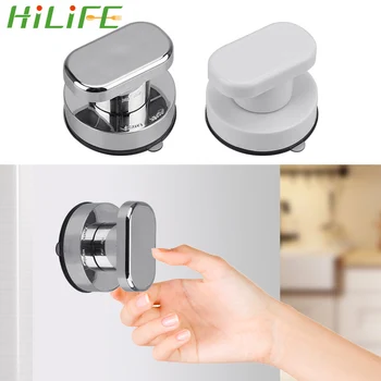 

HILIFE With Suction Cup Safety Grab in Bathroom Bathtub Glass Door Offers Safe Grip Anti-slip Handrail No Drilling Shower Handle