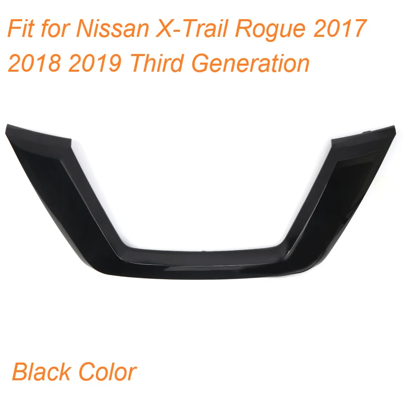 Подходит для Nissan X-Trail Rogue/Sylphy Sentra автомобильный Стайлинг ABS передняя консоль Гриль Крышка декор отделка 1 шт. авто аксессуары