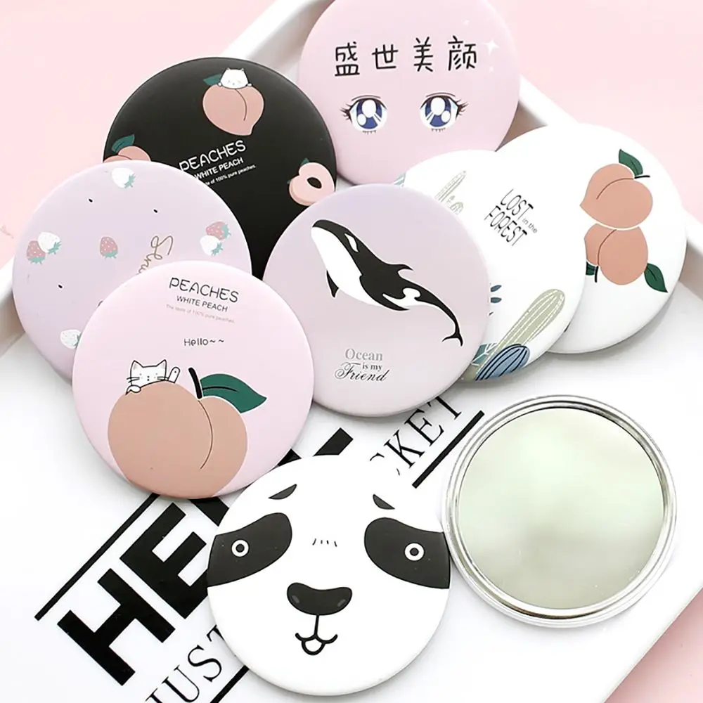 Compact Mirror Cosmetic-Tool Travel-Accessories Makeup Round Mini Portable