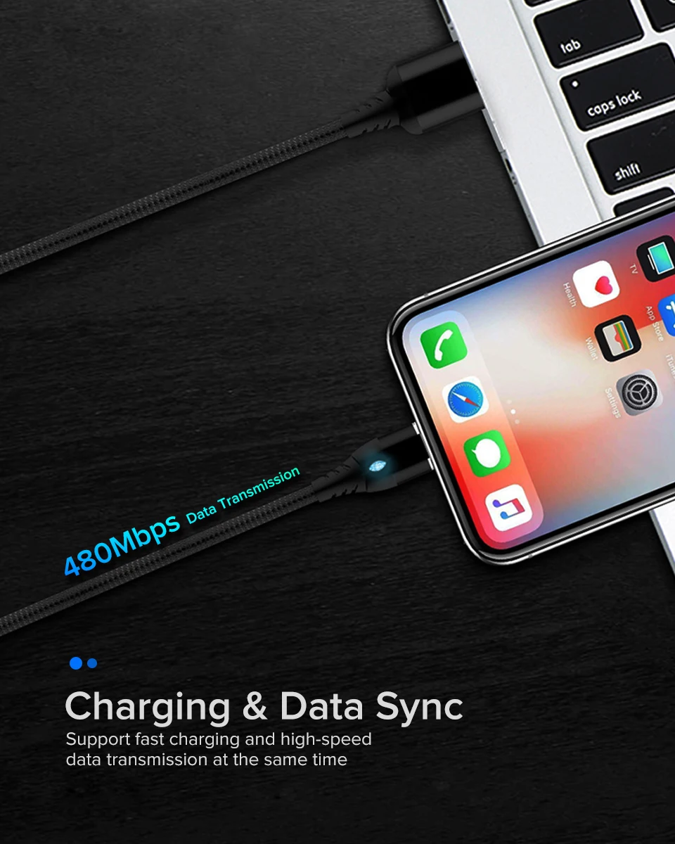 Магнитный кабель Venroii 3A Micro usb type C для быстрой зарядки type-C магнитное зарядное устройство USB C для samsung huawei P20 Xiaomi Oneplus