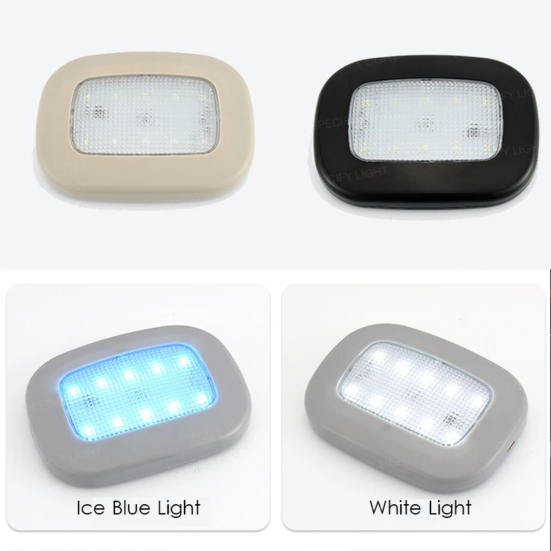 Car Interior Reading Light Auto USB Charging Roof Magnet Auto Day Light Trunk Drl Square Dome Vehicle Indoor Ceiling Lamp (11)