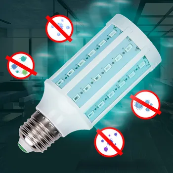 

12W LED UV Germicidal Lamp UV Sanitizer For Home Remote Control Disinfection Lamp Light E27 LED UVC Light Bulb Sterilization
