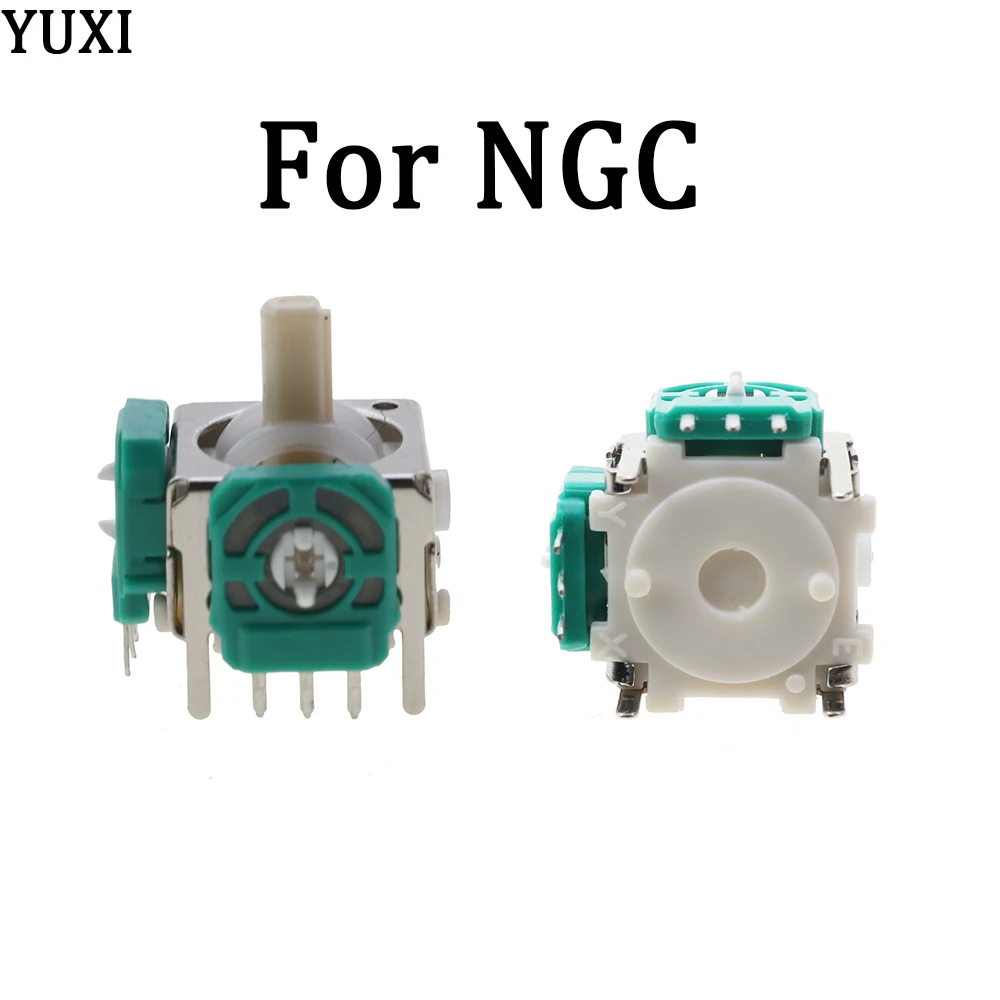Yuxi 10Pcs Sostituzione Modulo Sensore Joystick Analogico 3D Di Alta Qualità Per Nintendo Game Cube Per Controller Ngc
