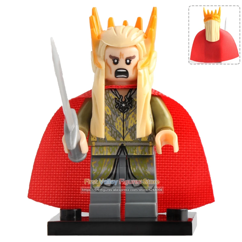 DR. TONG 80 шт./лот фигурка Властелина Колец Gandalf Thranduil Elrond Galadriel Arwen строительные блоки детские игрушки PG8148