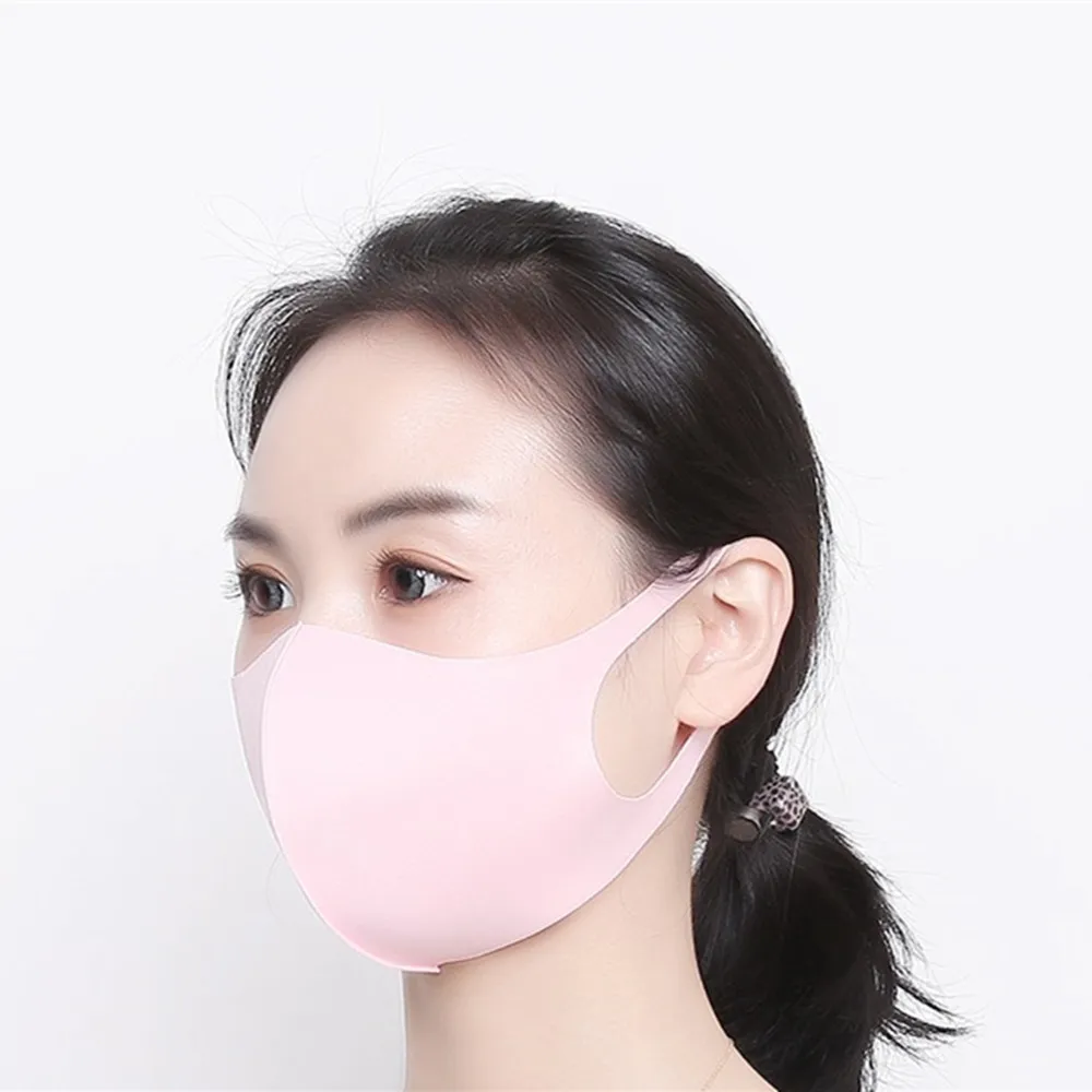 3pcs Sponge Unisex Smoke Mask Reusable Adult Women Men Mouth Face Mask Male Female Allergy Pollution proof Filter Mask Travel 2