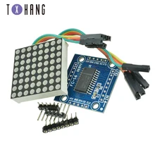 Free shipping! 1PCS MAX7219 dot matrix module microcontroller module display module finished goods free shipping e74ha2 2b h old module