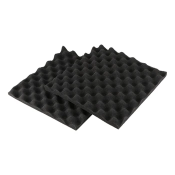 

24Pcs 30x30x3cm Soundproofing Foam Soundproof Absorption Treatment Panel Tile Wedge Acoustic Polyurethane Foam for Studio