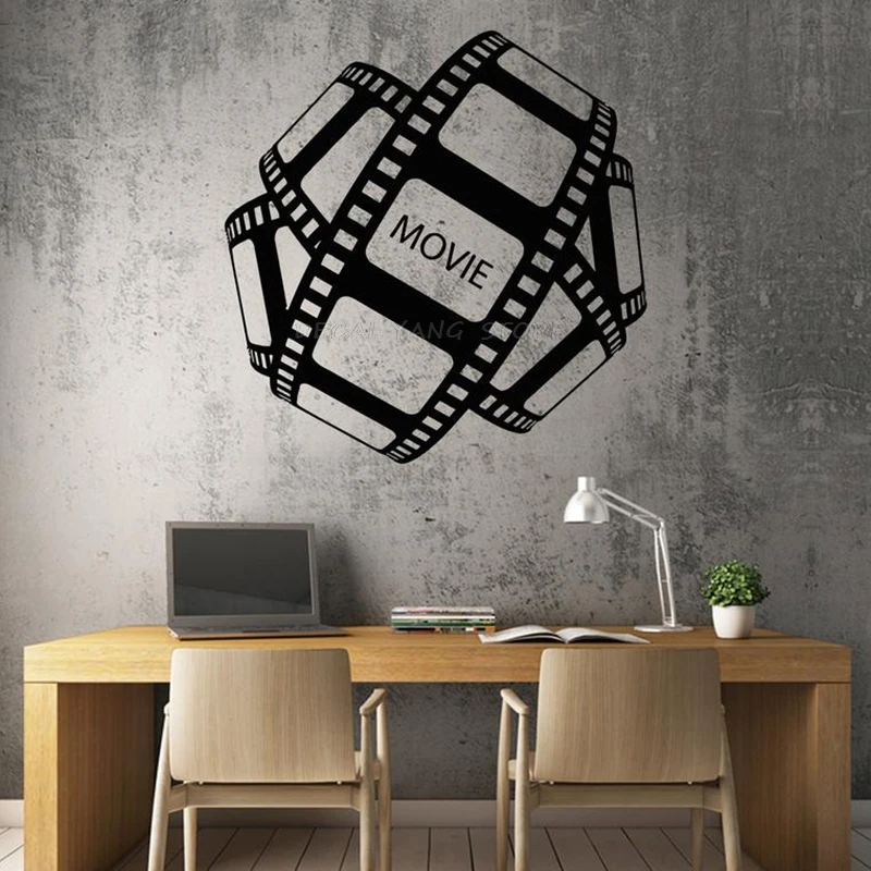 Виниловая наклейка на стену кинофильм голливудский уникальный декор