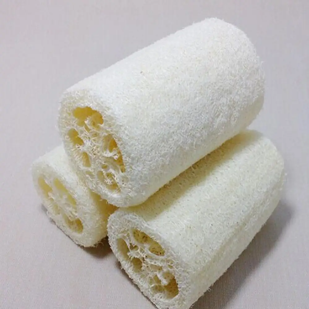 Natural Loofah Gourd Sponge Bath Rub Dishes Cleaning Body Shower Exfoliating Scrubber Tool Sponge Scrubber 1 Pc