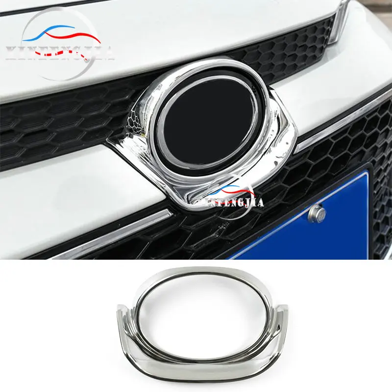 

For Toyota Corolla 2020 1* ABS Front Air Grille Front LOGO Decorate Cover Trim