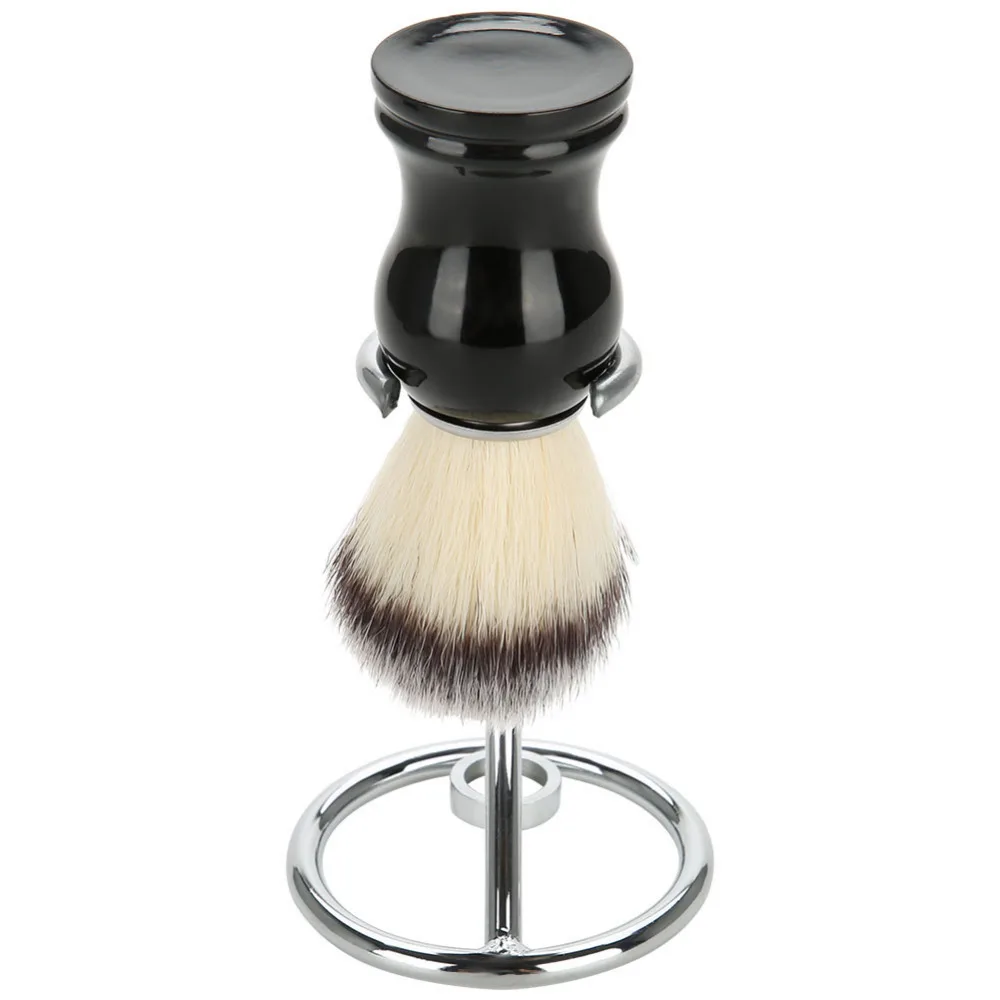 Men-shaving-tool-holder-2-in1-silver-compact-stainless-steel-curved-shaving-brush-manual-razor-stand (1)