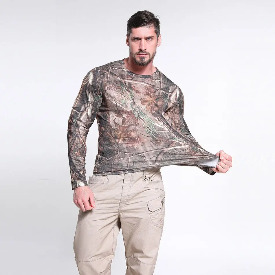 Duck Blind Waterflow Camouflage Shirts 