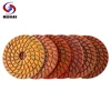 RIJILEI 6PCS 4 Inch Super Wet Diamond Polishing Pads For Granite Marble Concrete Floor Grinding Disc Stone Polishing Pad