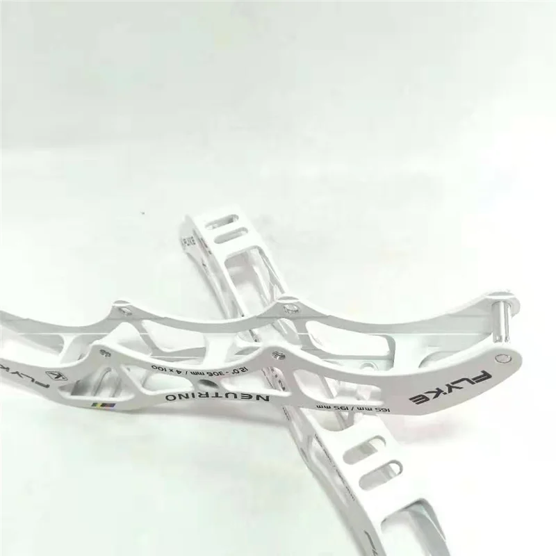 Flyke NEUTRINO 3X125mm 3X110mm 3X100mm 3 wheels inline speed skates frame 4*110MM 4*100MM 4*90MM Skating patines base 1 pair inline speed skates frame