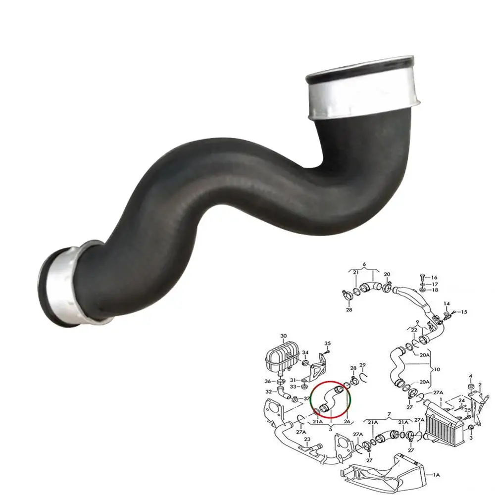 3B0145828K Turbo Intercooler Hose Turbine For Passat Superb 1,9TDI