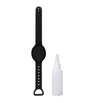 

Liquid Wristband Hand Dispenser Silicone Refillable Wristband Easy To Clean Your Hand Or Body By Lightly Press