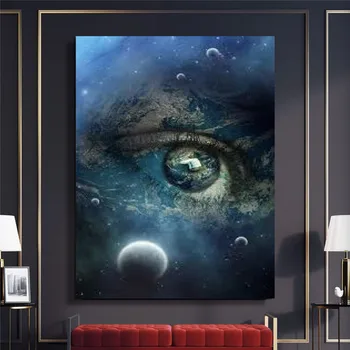 

Wall Pictur Canvas Prints Posters Eye Of The Universe Canvas Painting Poster Decorative Pictures For Wall Canvas Art Tuinposter