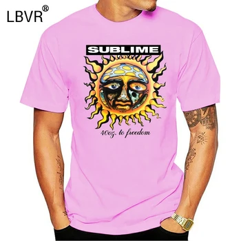 

Sublime T Shirt 40oz To Freedom Band Logo new Official Mens White