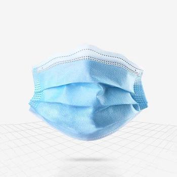 

50 pcs Disposable Masks Anti-Dust Bacteria Protective Mouth Nose EarloopsMask Non Woven High Quality 3 Layers PM2.5 Mask Safe