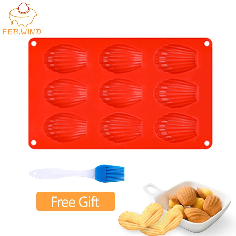 Silicone Baking Mould - Mini Madeleine