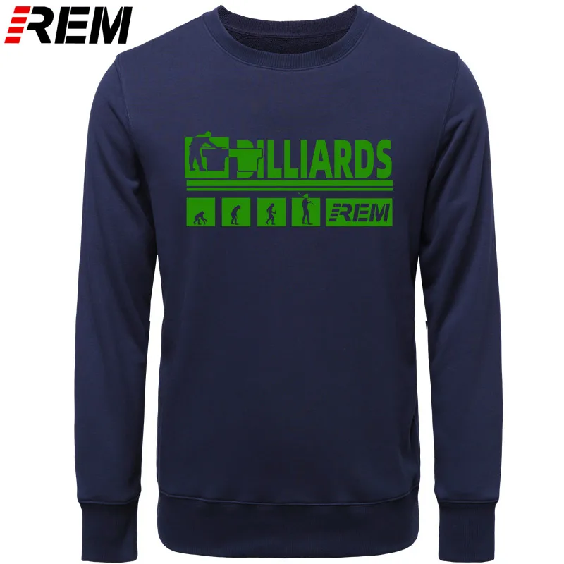 Худи REM, бренд evolution billiards, хлопковые мужские повседневные топы с длинным рукавом для мальчиков, Модные Толстовки, Толстовки
