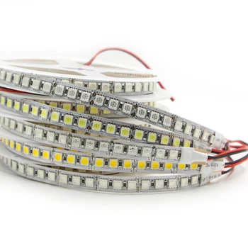 

1M 2M 4M 5M LED Strip 5050 DC12V 24V 120LEDs/m Flexible LED Strip tape Lighting RGB /Warm white/White 5050 LED high brightness