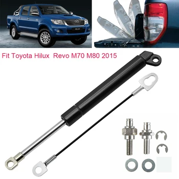 

Car Styling Car Rear Trunk Lift Support Hydraulic Rod shock Bars bracket Accessories for Toyota Hilux SR5 M70 REVO 2015 2016