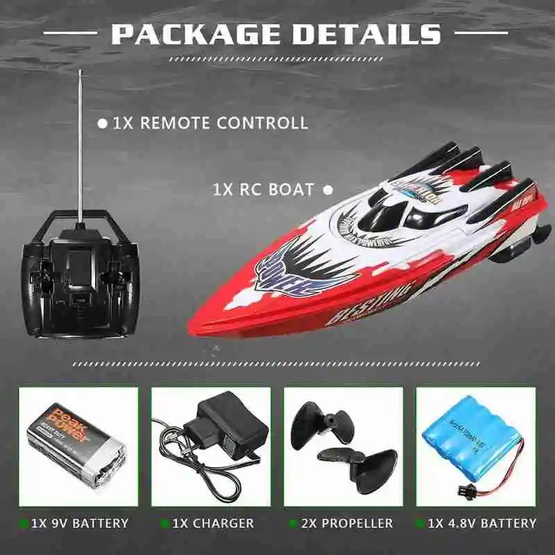 30km/h RC Boat Toy High Speed Racing Rechargeable Batteries For Children Boat Colors Control Remote Kids Gifts Two Christmas 30km/h RC Boat Toy High Speed Racing Rechargeable Batteries For Children Boat Colors Control Remote Kids Gifts Two Christmas