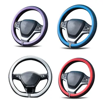

Car Steering Wheel Cover Anti-slip Breathable Sweat Absorption Automobile Interior Decoration Supplies Simple Design