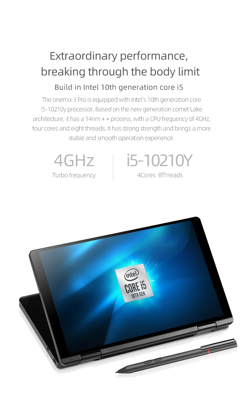 Для девочек! Один нетбук One Mix 2S розовый блокнот с кошкой 7 ''Win 10 Intel Core M3-8100Y 8 Гб DDR3 256 ГБ диск PCIe SSD двойной WiFi type-C HDMI