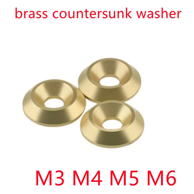 10PCS M3 M4 M5 M6 M8 M10 Brass Umbrella Countersunk Gasket Washer Joint Ring Backup For FPV RC | Обустройство дома