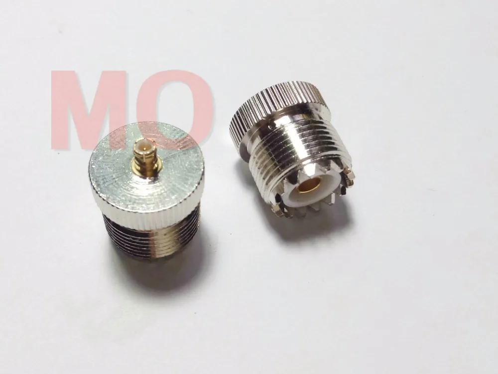 20 шт. латунь UHF разъем SO239 гнездовой разъем для MCX коаксиальный разъем с адаптером