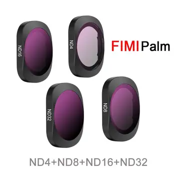 

Professional Version Full Magnrtic ND Lens Filter Set ND4/ND8/ND16/ND32 for XIAOMI FIMI PALM Action Camera Accessories