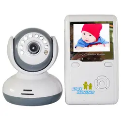 Новинка 2,4 г цветной ЖК-дисплей Беспроводная камера Аудио детский монитор с камерой ночного видения Babyphone детская няня камера наблюдения