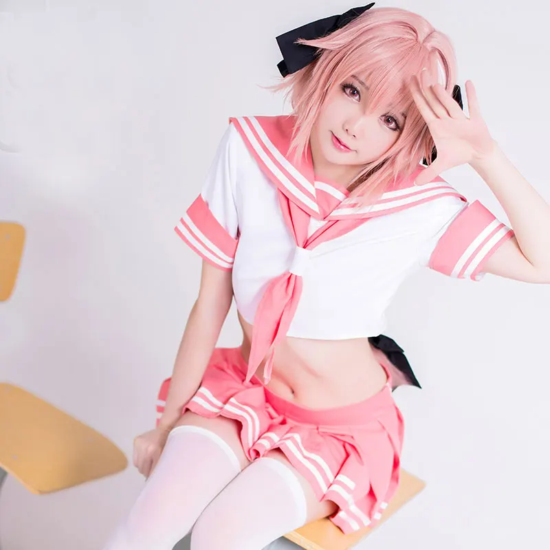 Аниме fate/Apocrypha Astolfo, костюмы для косплея, японская школьная форма для девочек