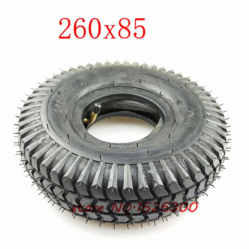 Шина 260x85 и внутренняя труба 3 00 4 (10x3 дюйма 260*85) Knobby Scooter ATV шины для картинга