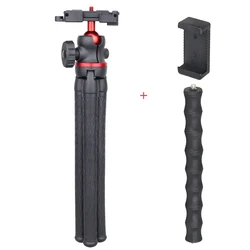 Flexible Octopus Holder and Selfie Stick for Smartphones and Cameras (Add Phone Holder)