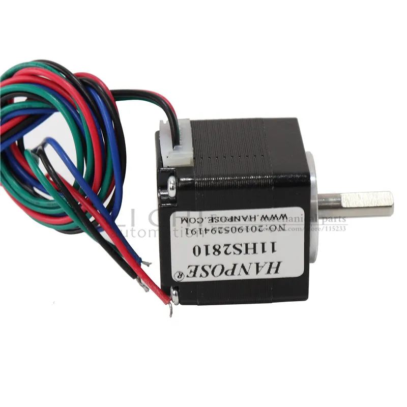 11HS2810 0.08N.M Stepper Motor 28X28MM 1.0A Mill Laser Engraving New Stepper Motor 1.8 Degree