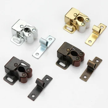 

10pcs Push To Open Door lock Touch Latch Kitchen Cupboard Door Stopper Drawer Soft Quiet Close hardware furniture accessories